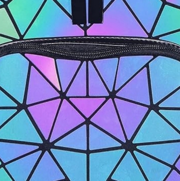 NWT Holographic Rave Backpack - Picture 5 of 5